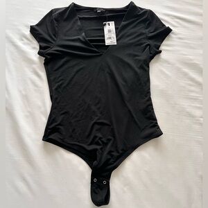 Dynamite V-Neck T-Shirt Bodysuit